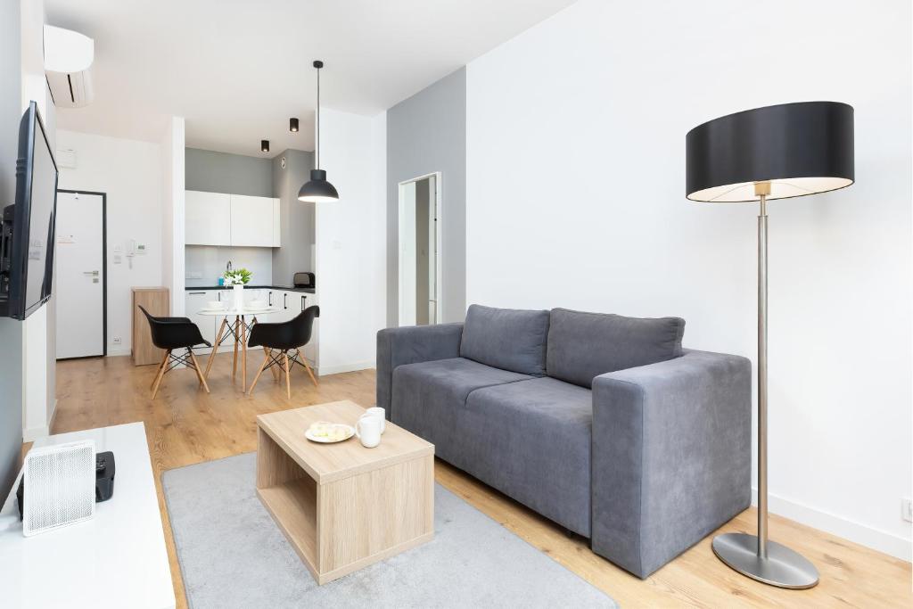 Image of Wola Pet-friendly Apartments with AC Sławińska by Noclegi Renters