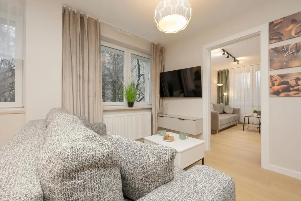 Image of Comfortable Apartment Warsaw Wola & Balcony by Noclegi Renters