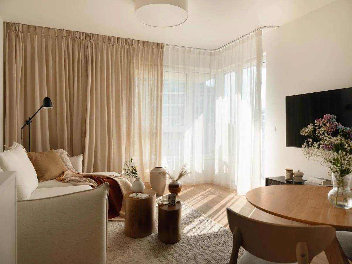 Image 4 of Cozy Apartment in Japandi Style with Parking Modlińska Żerań, Warsaw