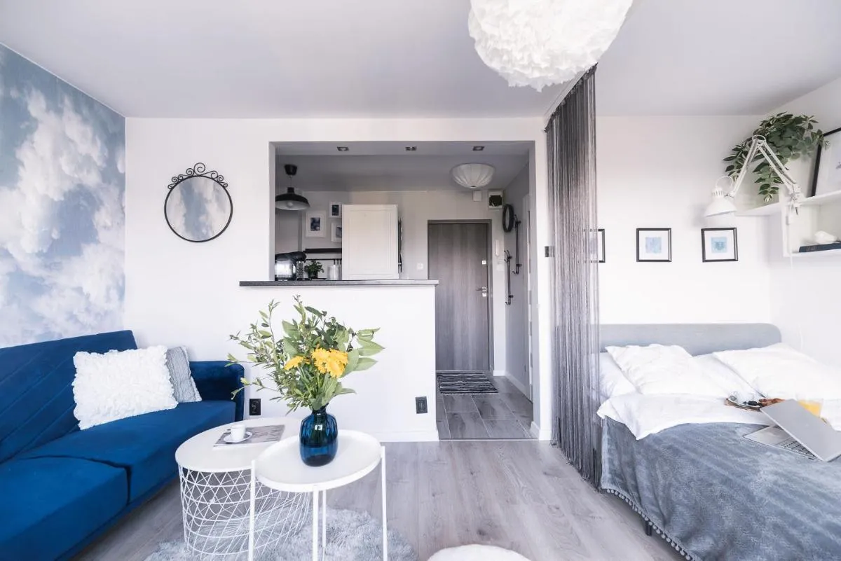 Image 1 of DREAMY modern apartment 13 min to Old Town in the beloved district of Warsaw Muranów