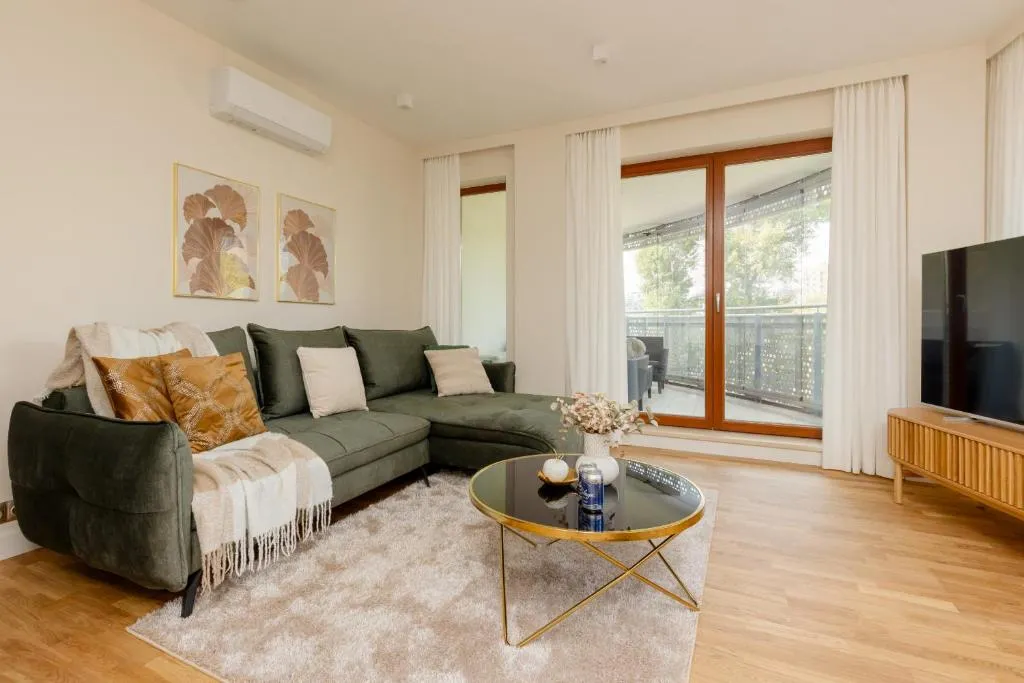 Image of Deluxe Apartment Wronia 45 with AC, Parking & Balcony by Renters Prestige
