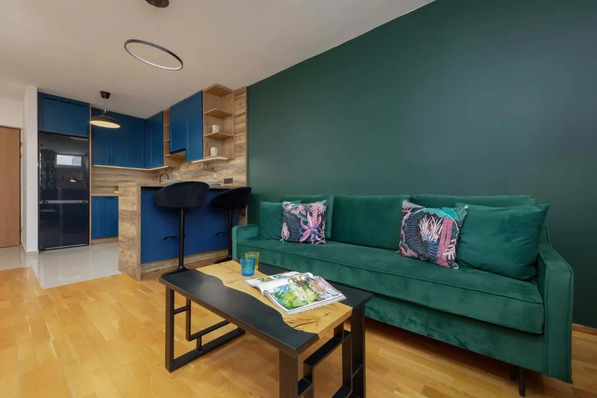 Image 4 of Elegant Apartment Pereca Ideal for Remote Work in Warsaw City Centre by Noclegi Renters