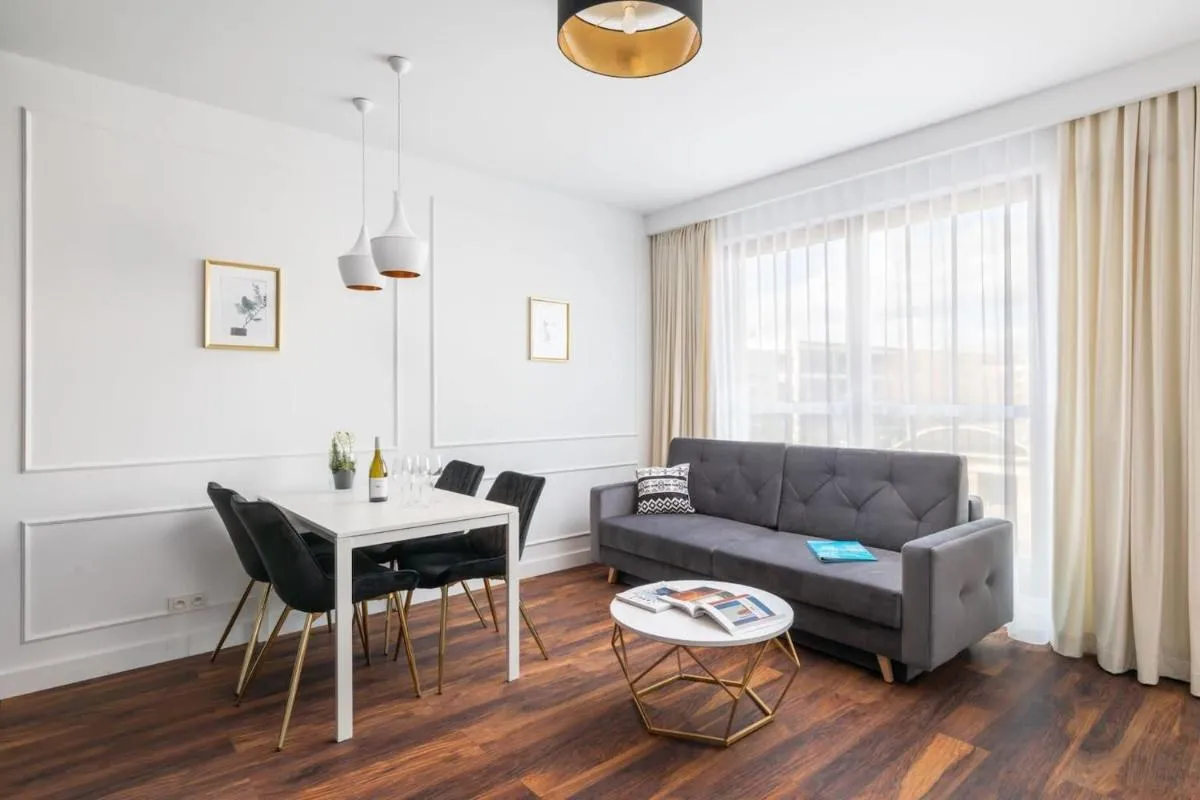 Image 1 of Elegant apartment next to the metro station by Noclegi Renters