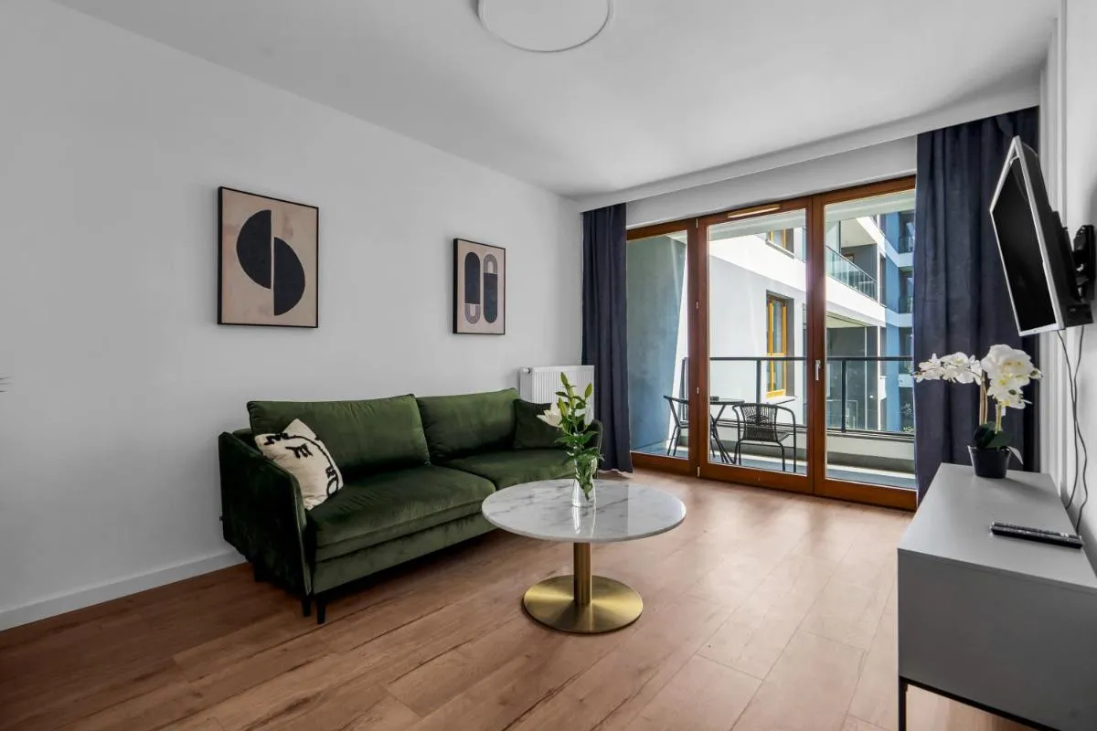 Image 6 of Kasprzaka 29A Business Apartments N2 – Parking, Balcony, Targi Expo – by Rentujemy