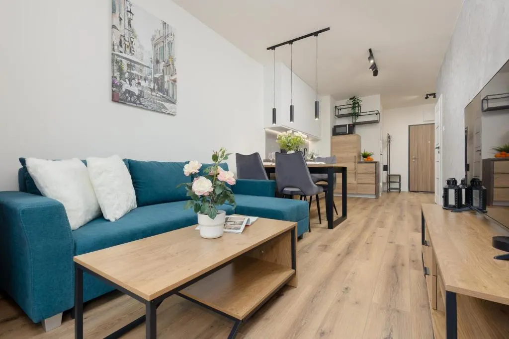 Image of Łopuszańska Apartment with Balcony in Warsaw by Noclegi Renters