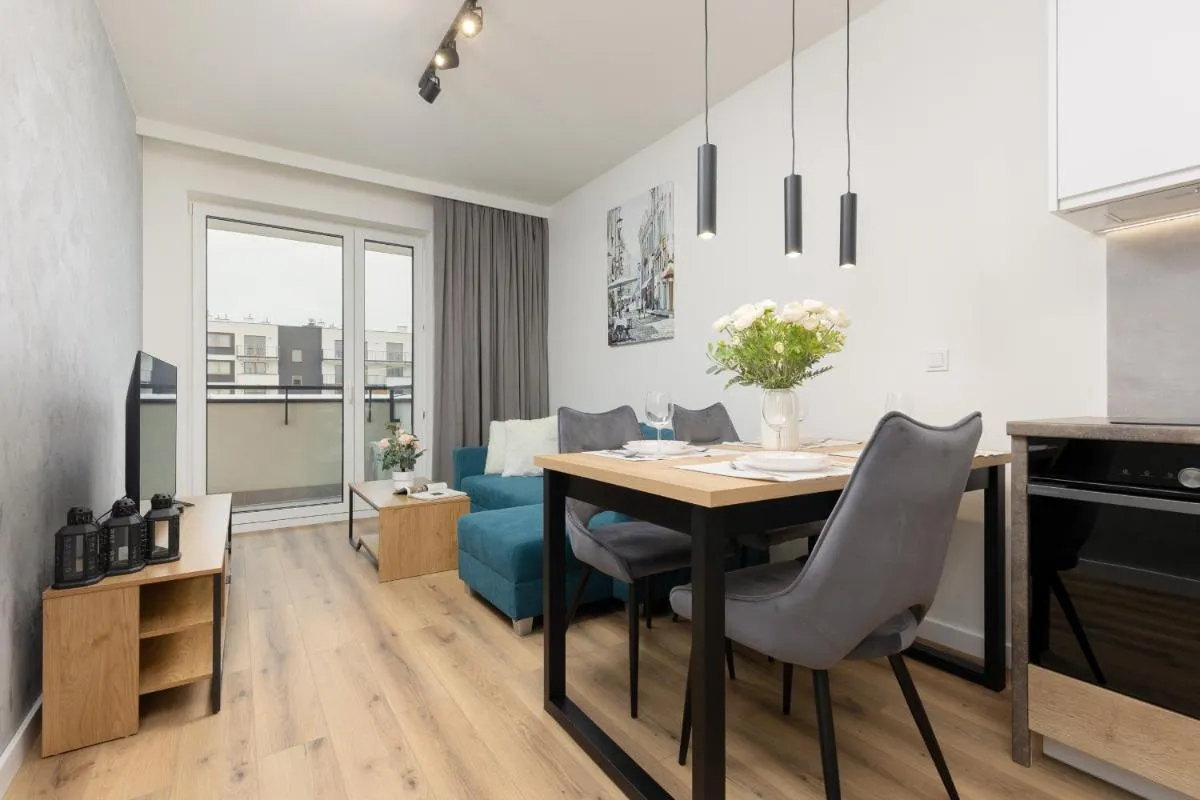 Image 5 of Łopuszańska Apartment with Balcony in Warsaw by Noclegi Renters