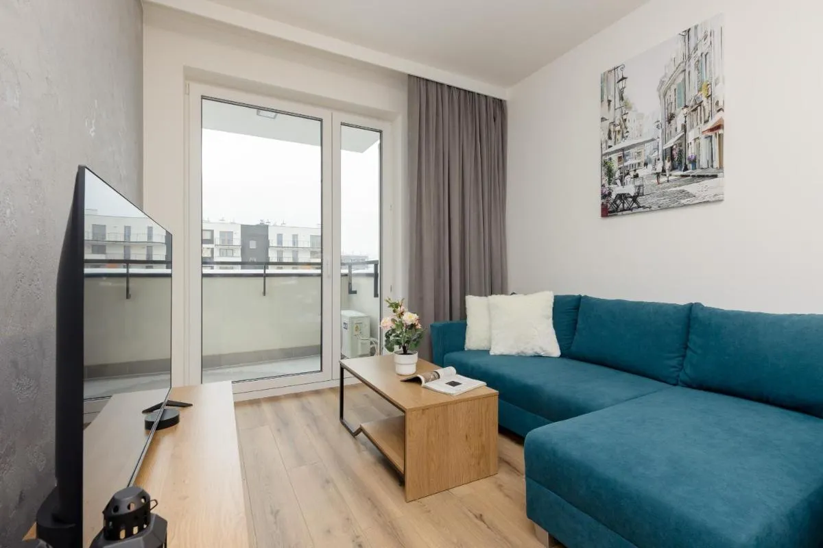 Image 6 of Łopuszańska Apartment with Balcony in Warsaw by Noclegi Renters