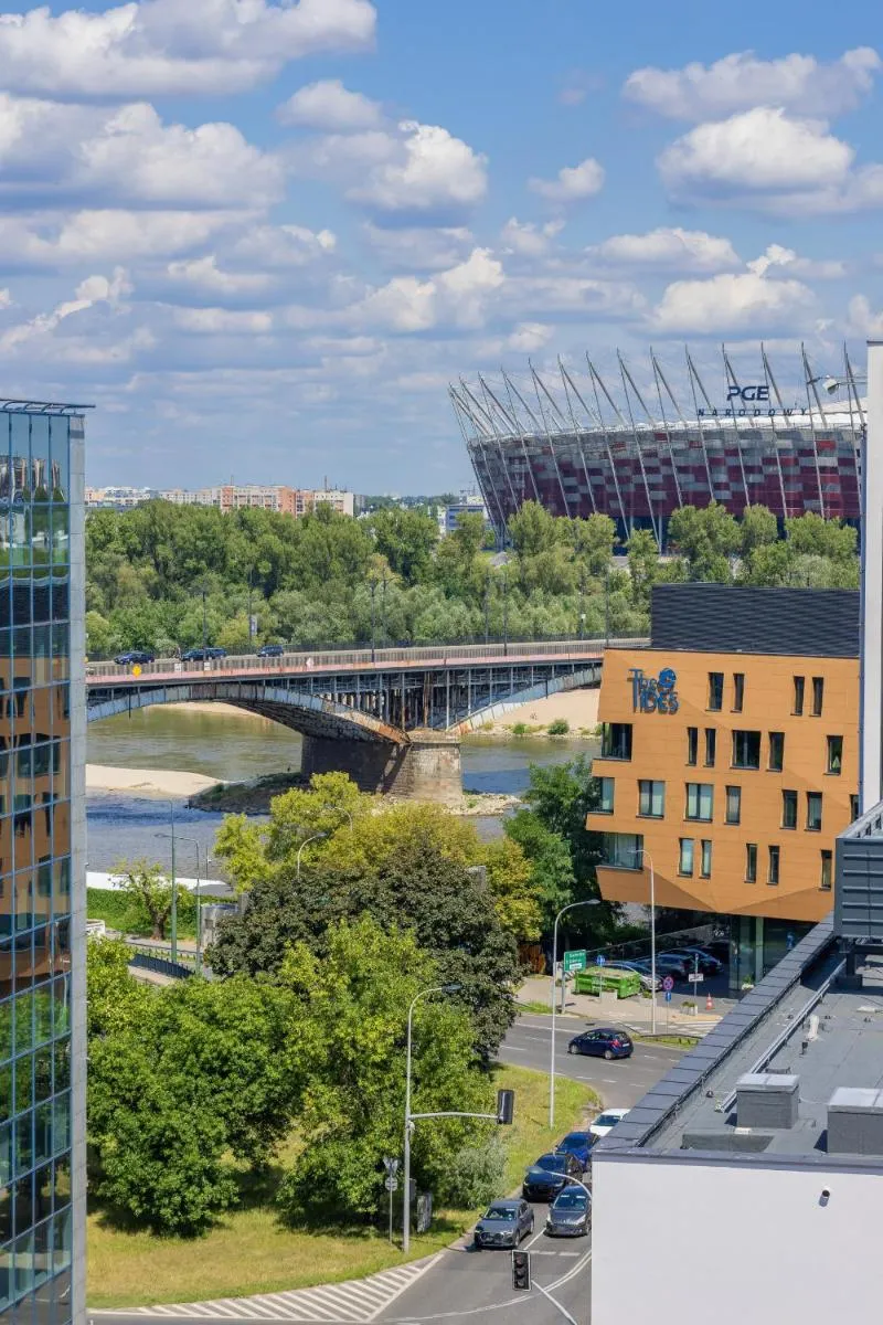 Image 5 of Ludna Apartment Overlooking the Center by the Vistula River Warsaw by Noclegi Renters