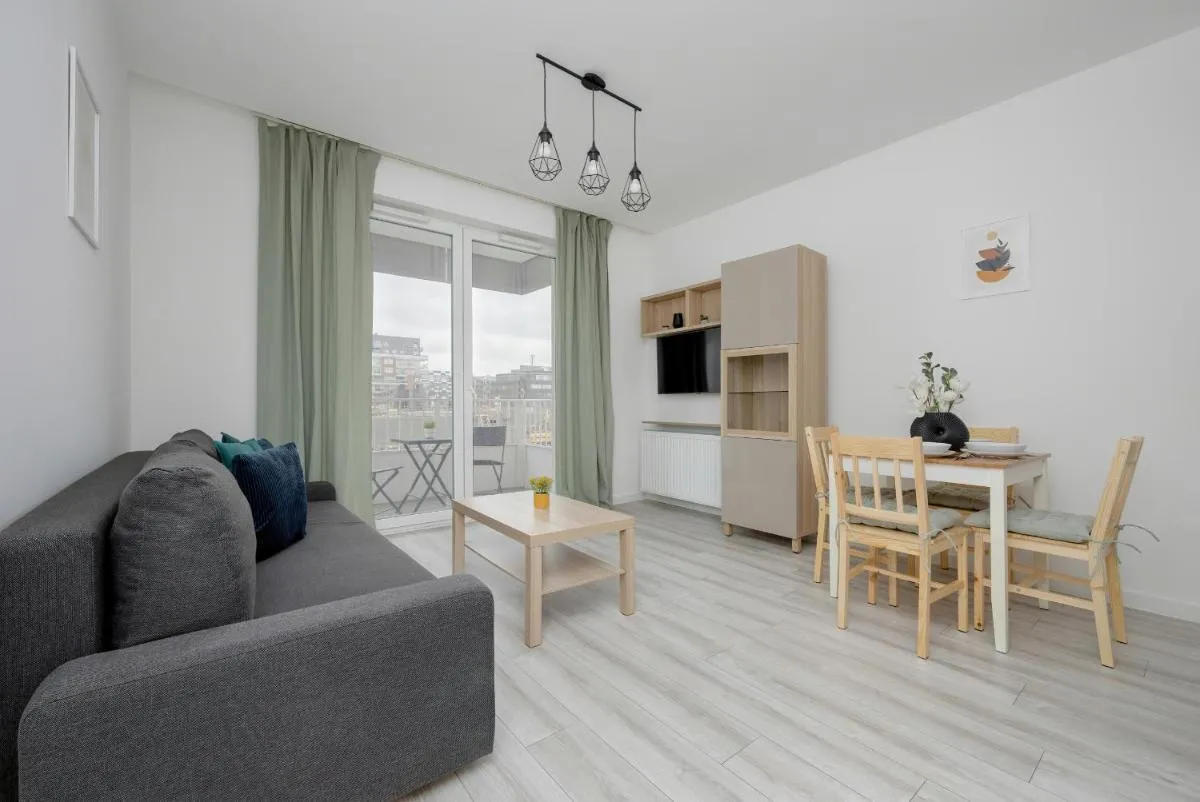 Image 3 of Modern Apartment with Balcony & Parking Warsaw Mokotów by Noclegi Renters