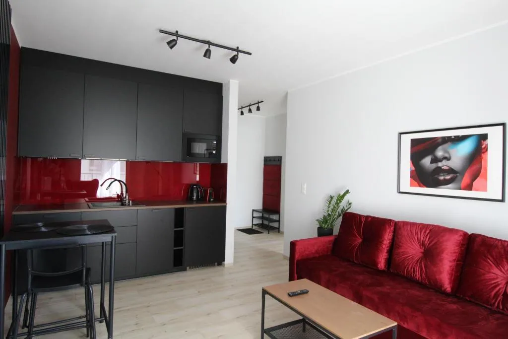 Image of NEW Apartment Mona Warsaw Red