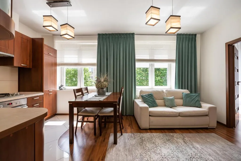 Image of Ogrodowa Warm Wood Apartment