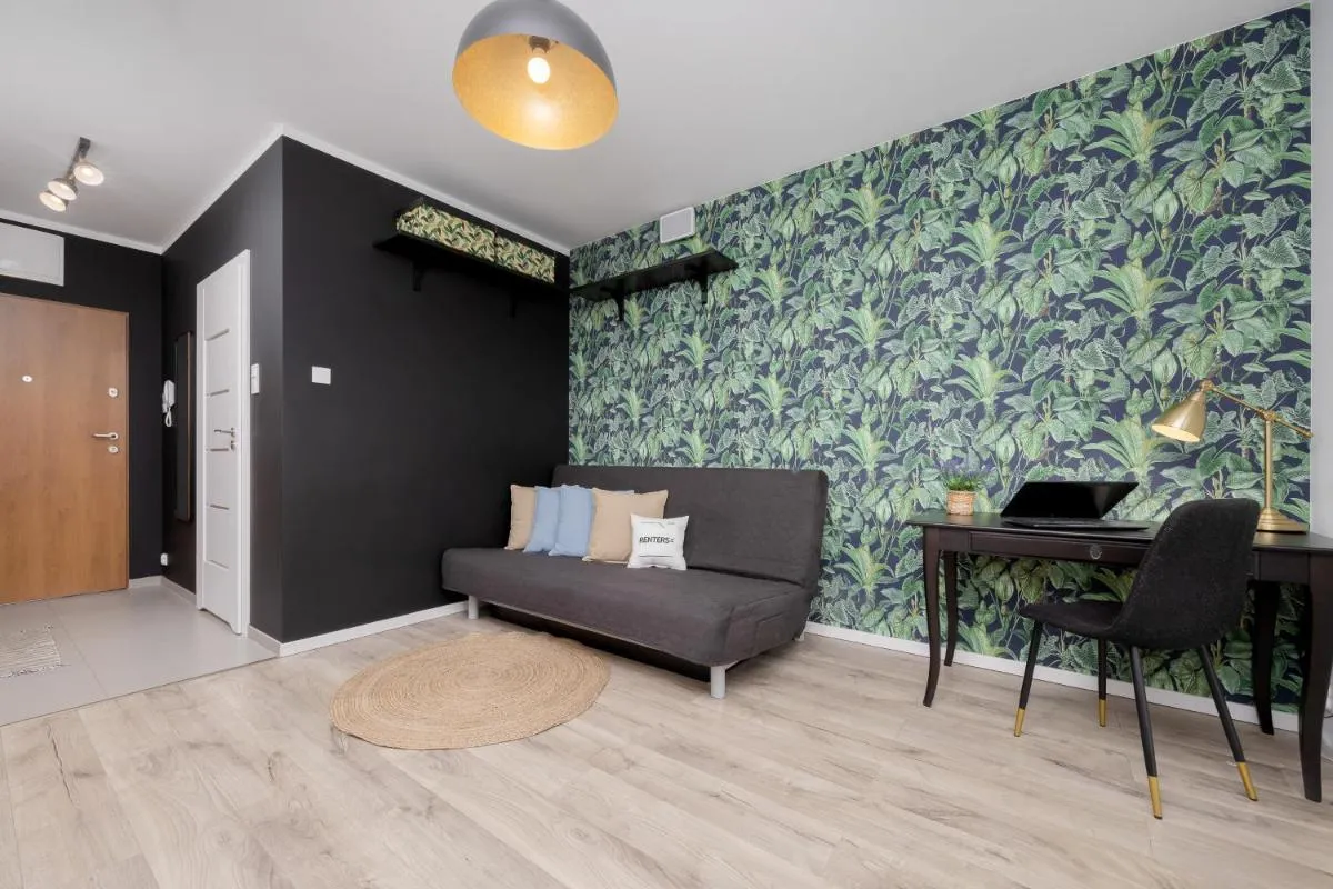 Image 1 of Piękne Studio z Balkonem dla 2 osób w Warszawie by Noclegi Renters