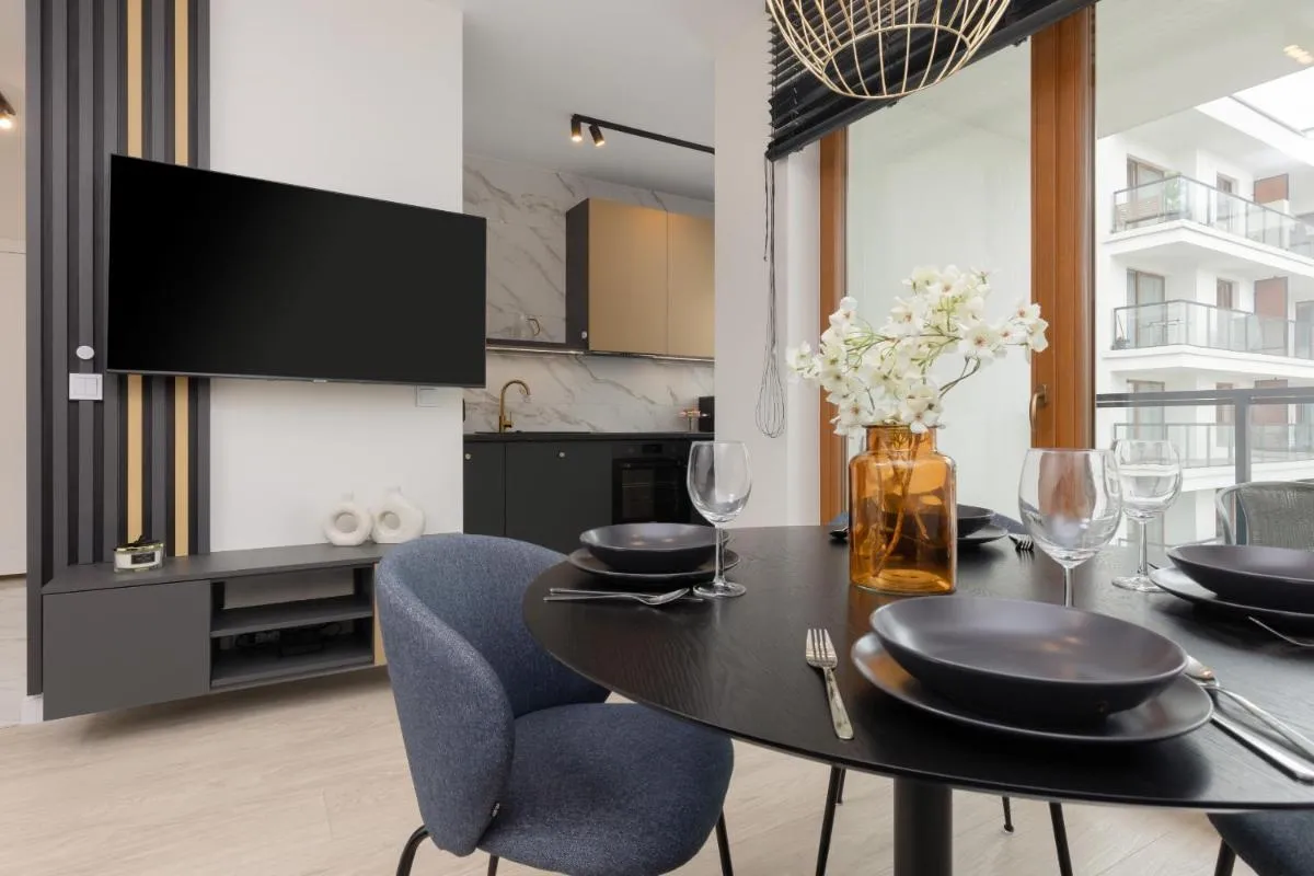Image 3 of Pozytywny Mokotów Apartment with Balcony Warsaw by Noclegi Renters