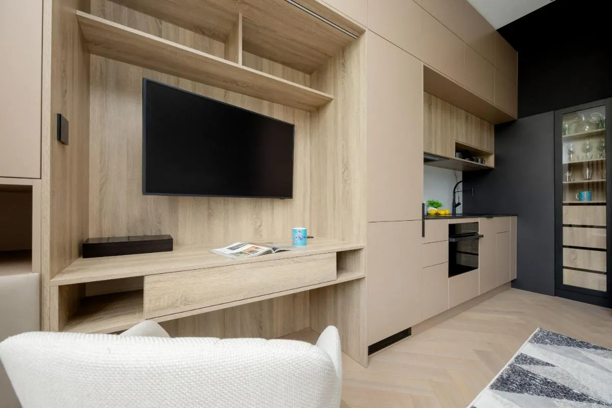 Image 2 of Przytulne Studio w Zielonej Okolicy Śródmieścia by Noclegi Renters