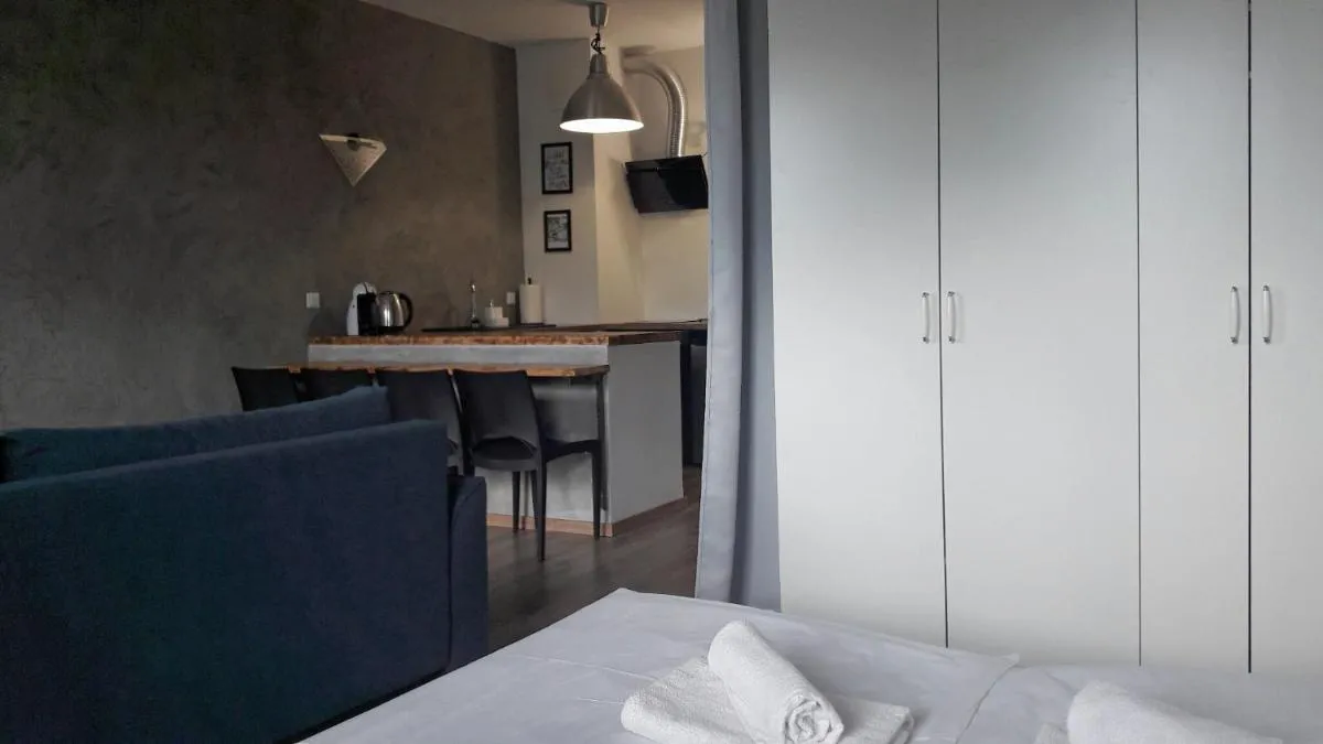 Image 1 of Silver Apartment in Wilanów