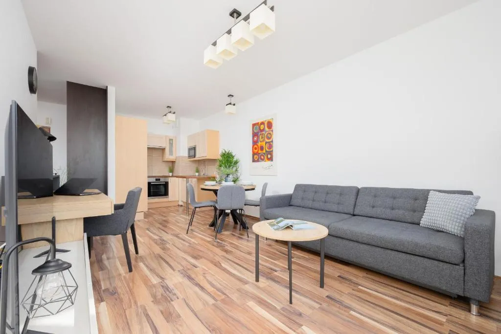 Image of Spacious Apartment with Parking and Balcony by Noclegi Renters