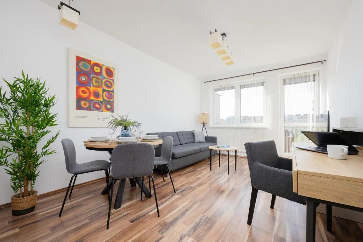 Image 2 of Spacious Apartment with Parking and Balcony by Noclegi Renters