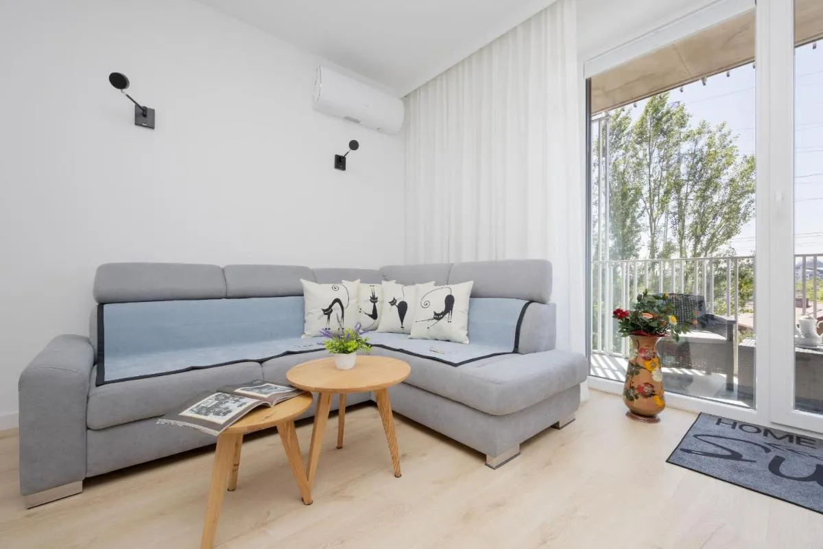 Image 5 of Stacja Wola Nowoczesny Apartament z Balkonem i Parkingiem Warszawa by Noclegi Renters