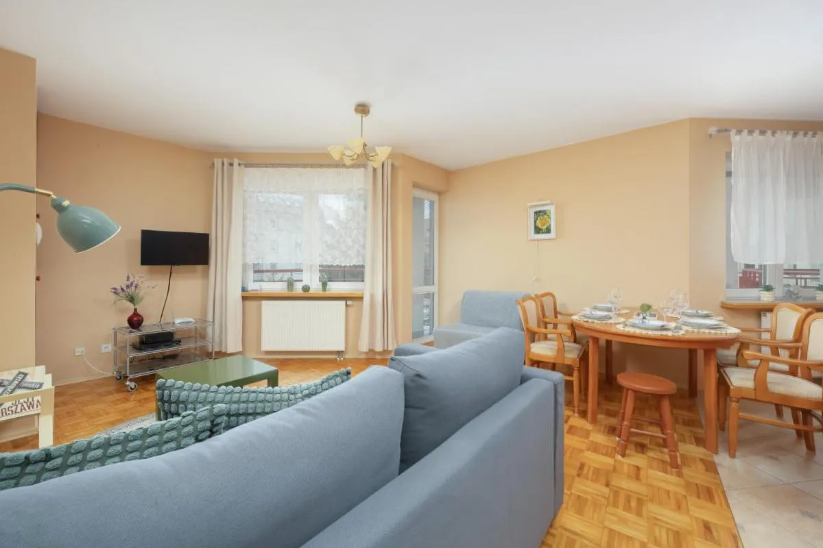 Image 2 of Stryjeńskich Cozy Apartment with Balcony in Warsaw Ursynów district by Noclegi Renters