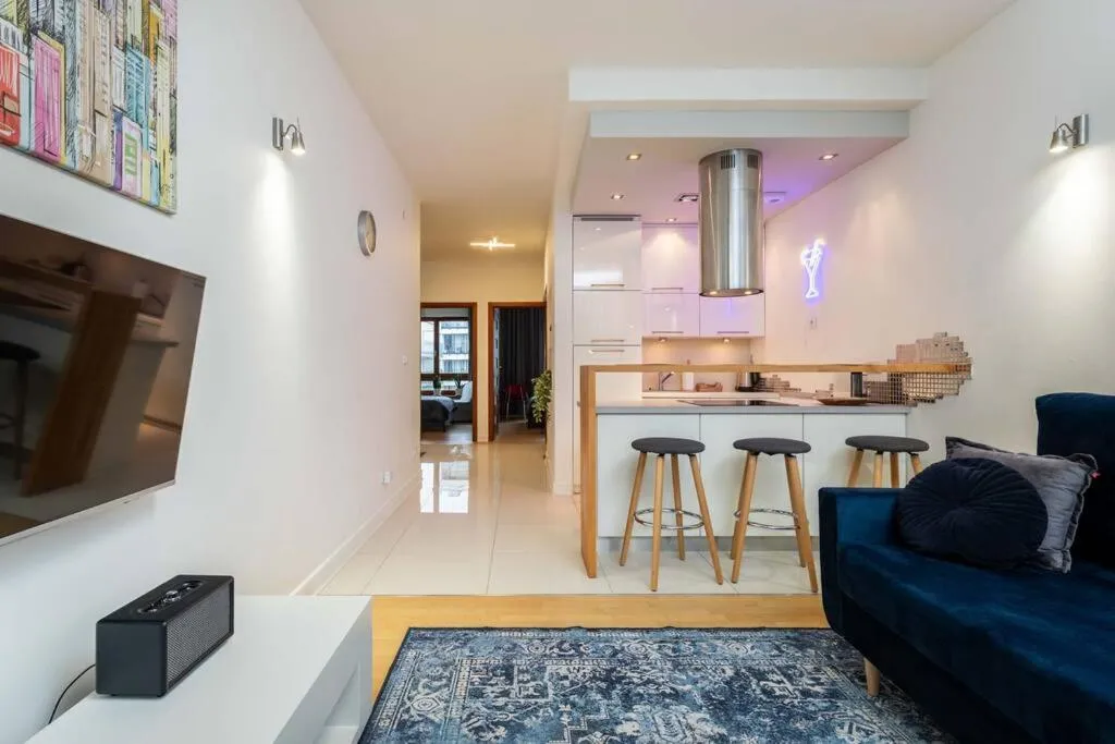 Image of Urban Blue 2 Bedroom Apartment Wola