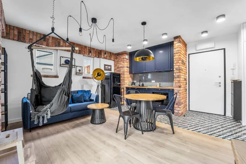 Image of Vistula Loft Blue Apartment