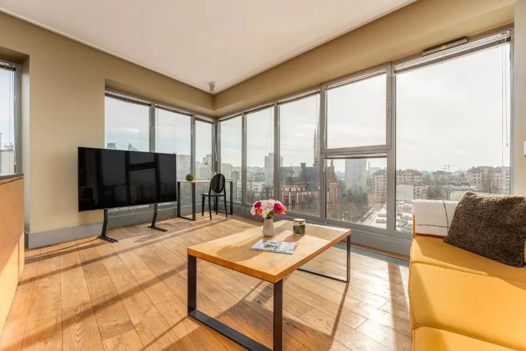 Image of Warsaw City View Apartment Sokołowska