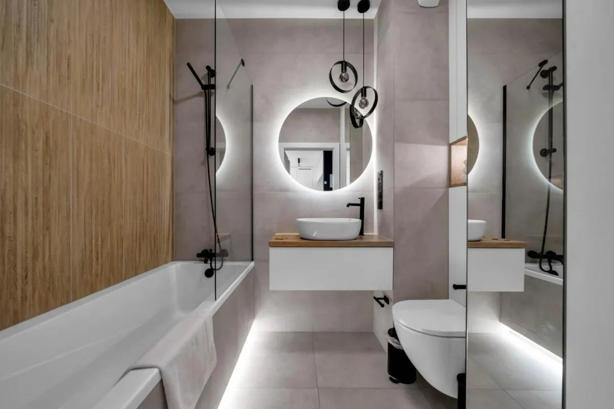 Image 2 of Warsaw Jutrzenki Apt – Gym, Balcony, Parking – by Rentujemy