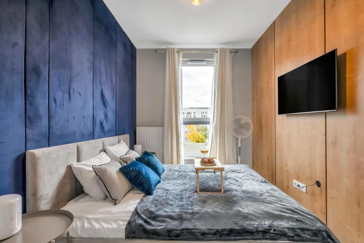 Image 1 of Warsaw Prestige Suites – Two-Level Loft, 72m2, 1000Mbs Internet, Parking, Gym – by Rentujemy