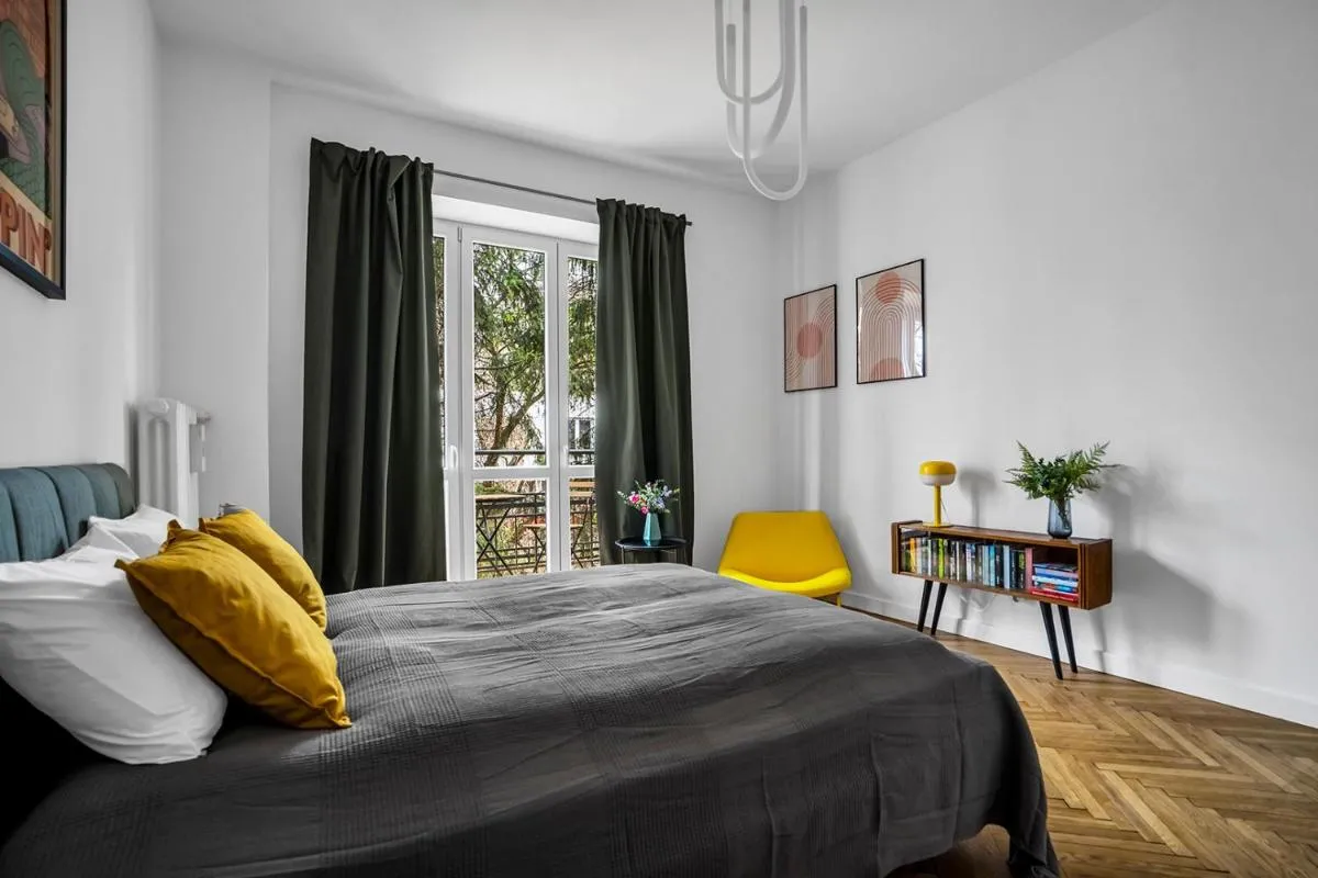 Image 1 of Warsaw Suite near River – 58m2, Metro, Balcony