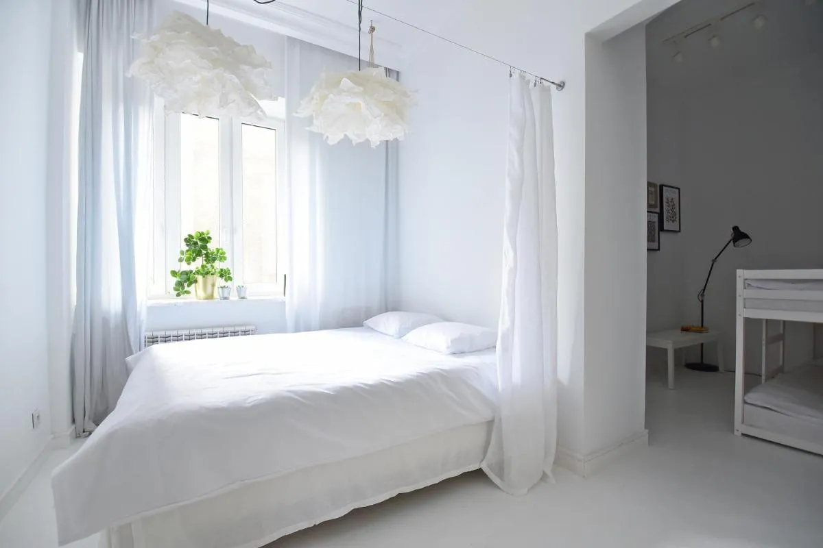 Image 5 of White Boho Apartment
