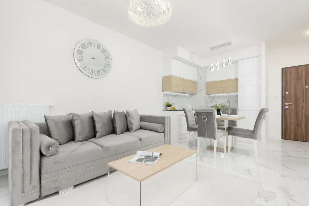 Image of Wilanów Holzera Elegant Apartment with Sauna, Gym & Parking by Noclegi Renters