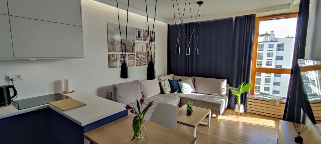 Image of Wola Blue Modern Apartment