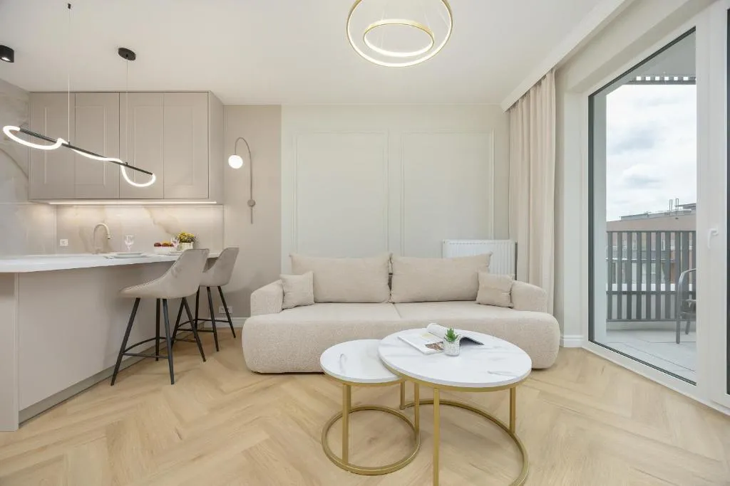 Image of Żupnicza Elegant Apartment with Balcony Warsaw by Noclegi Renters